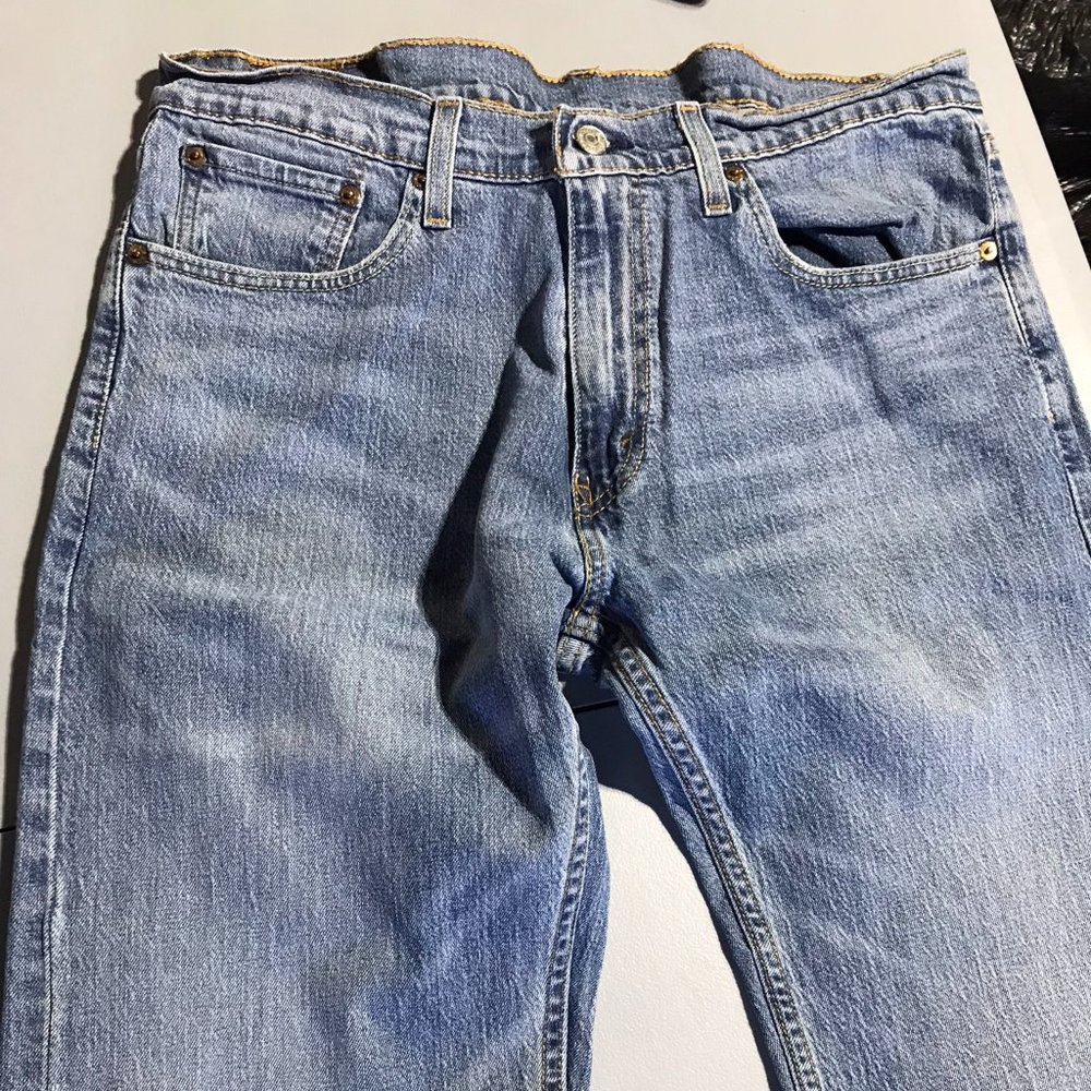 COPY - Men's Levi's 505 Jeans 32x34 light wash - Picture 2 of 6